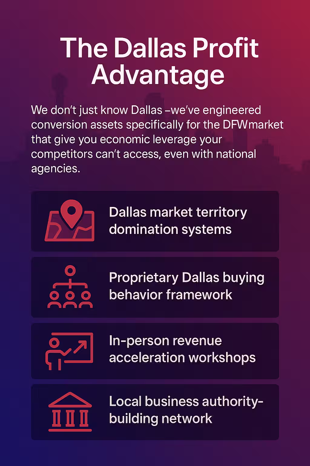 Dallas team meeting