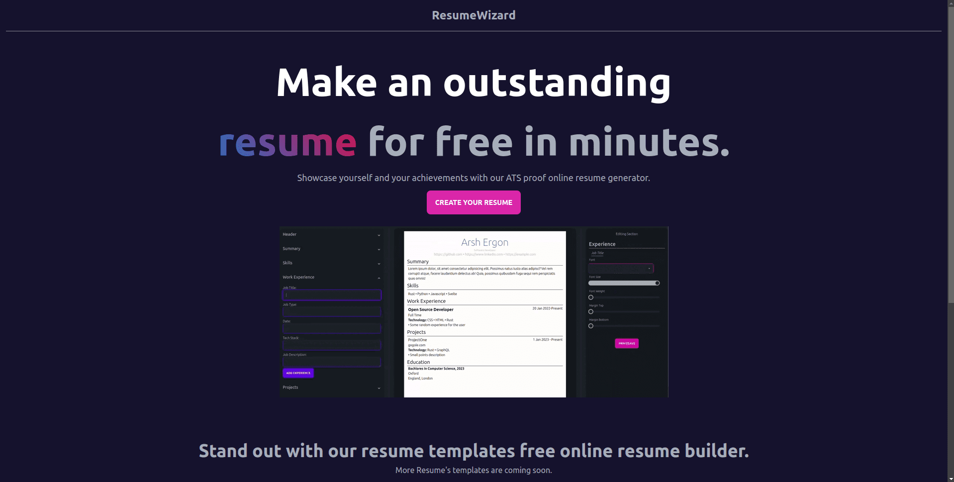 ResumeWizard